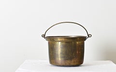 French 19th Century Brass Cooking Pot