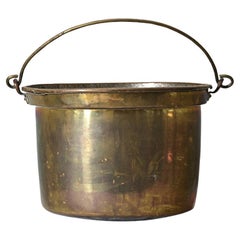 French 19th Century Brass Cooking Pot
