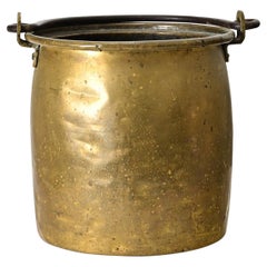 French 19th Century Brass Cooking Pot