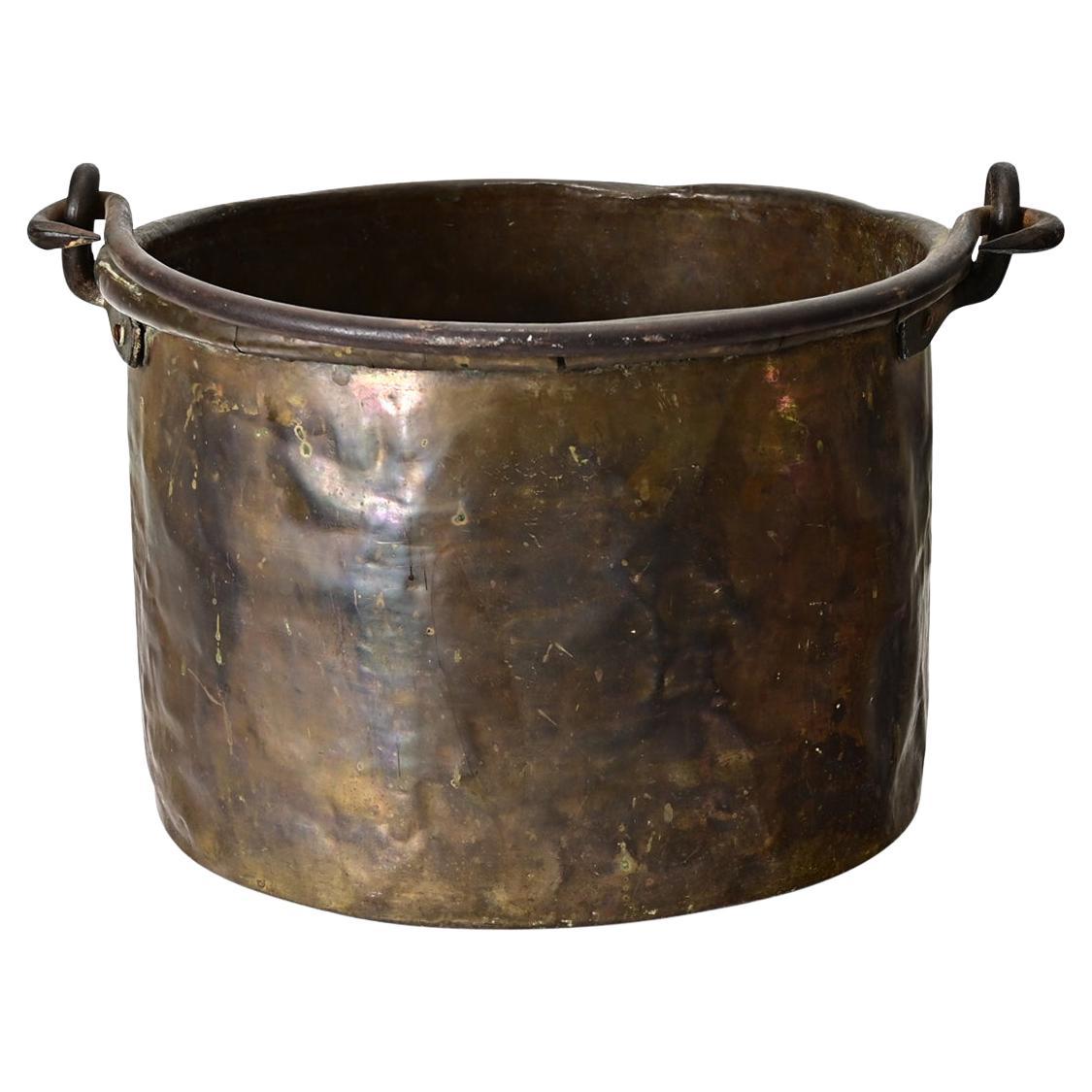 Marmite en laiton du 19ème siècle en vente