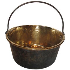 French 19th Century Brass Kettle