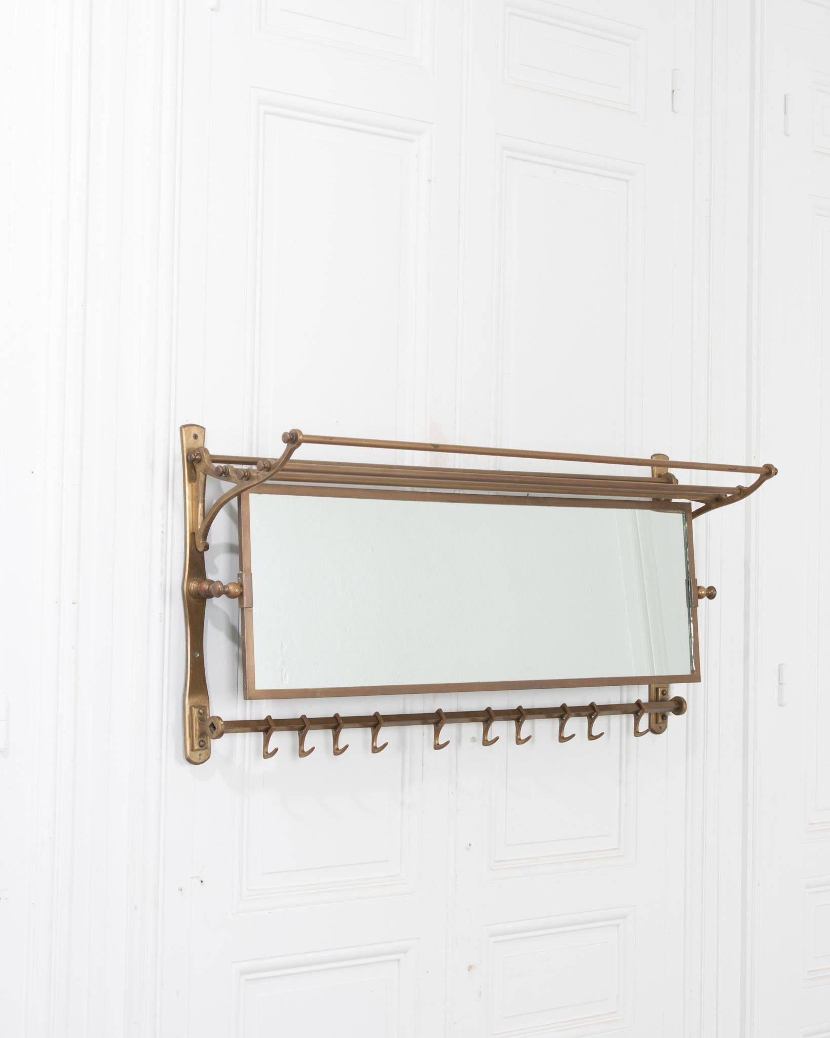 Other French 19th Century Brass Train Rack