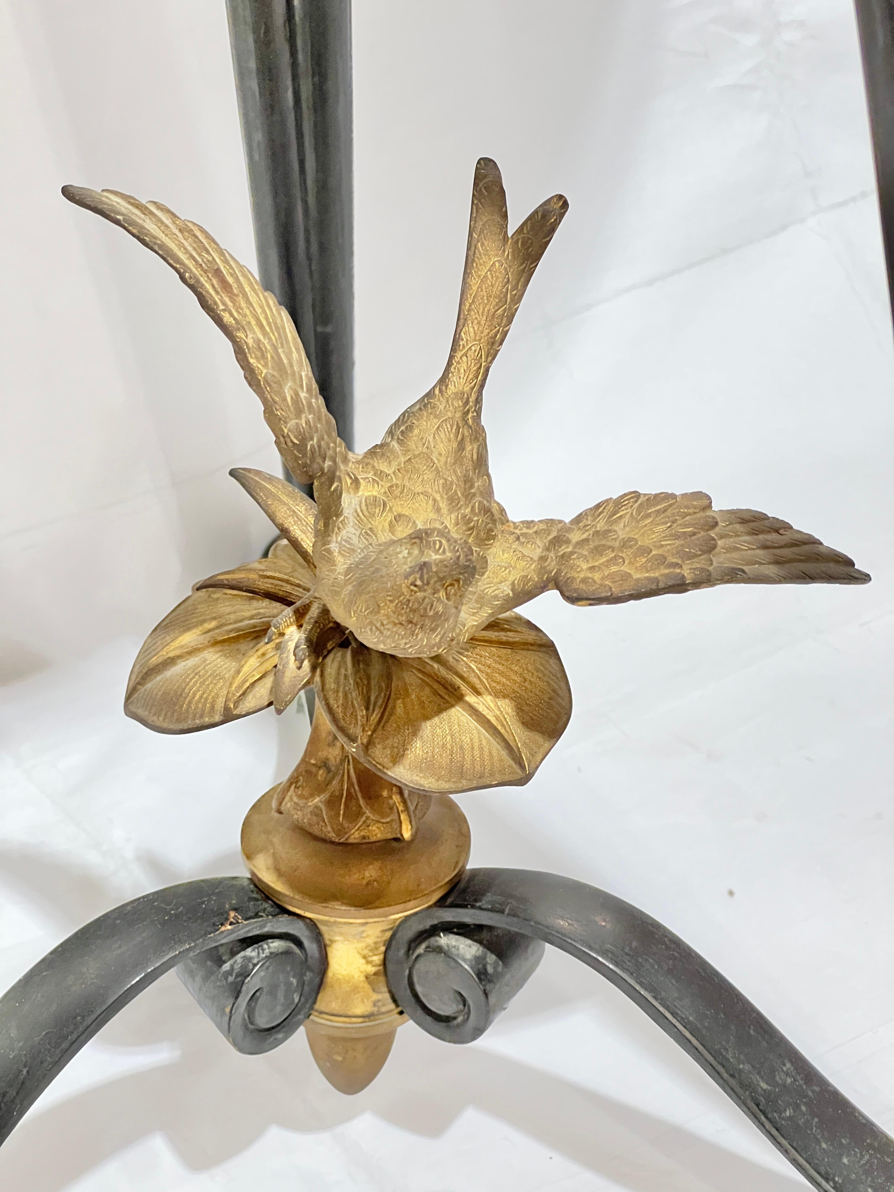 French 19th Century  Bronze  Electroform  Ewer and Basin on Stand For Sale 6