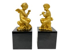 French, 19th Century Bronze Gilt Putti