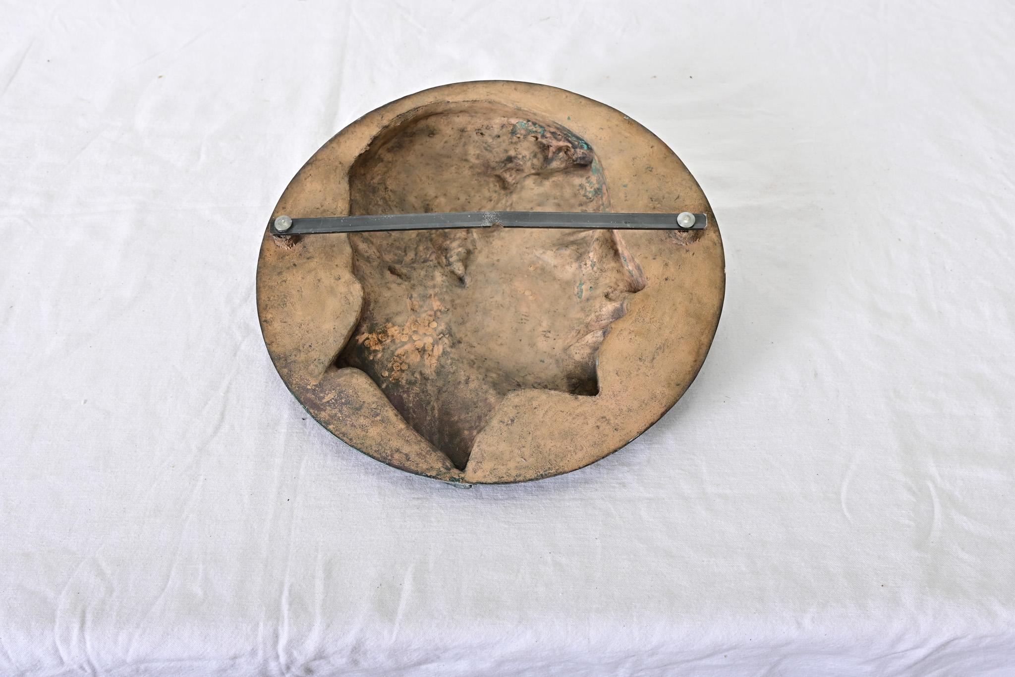 French 19th Century Bronze Plaque by Chédeville For Sale 5
