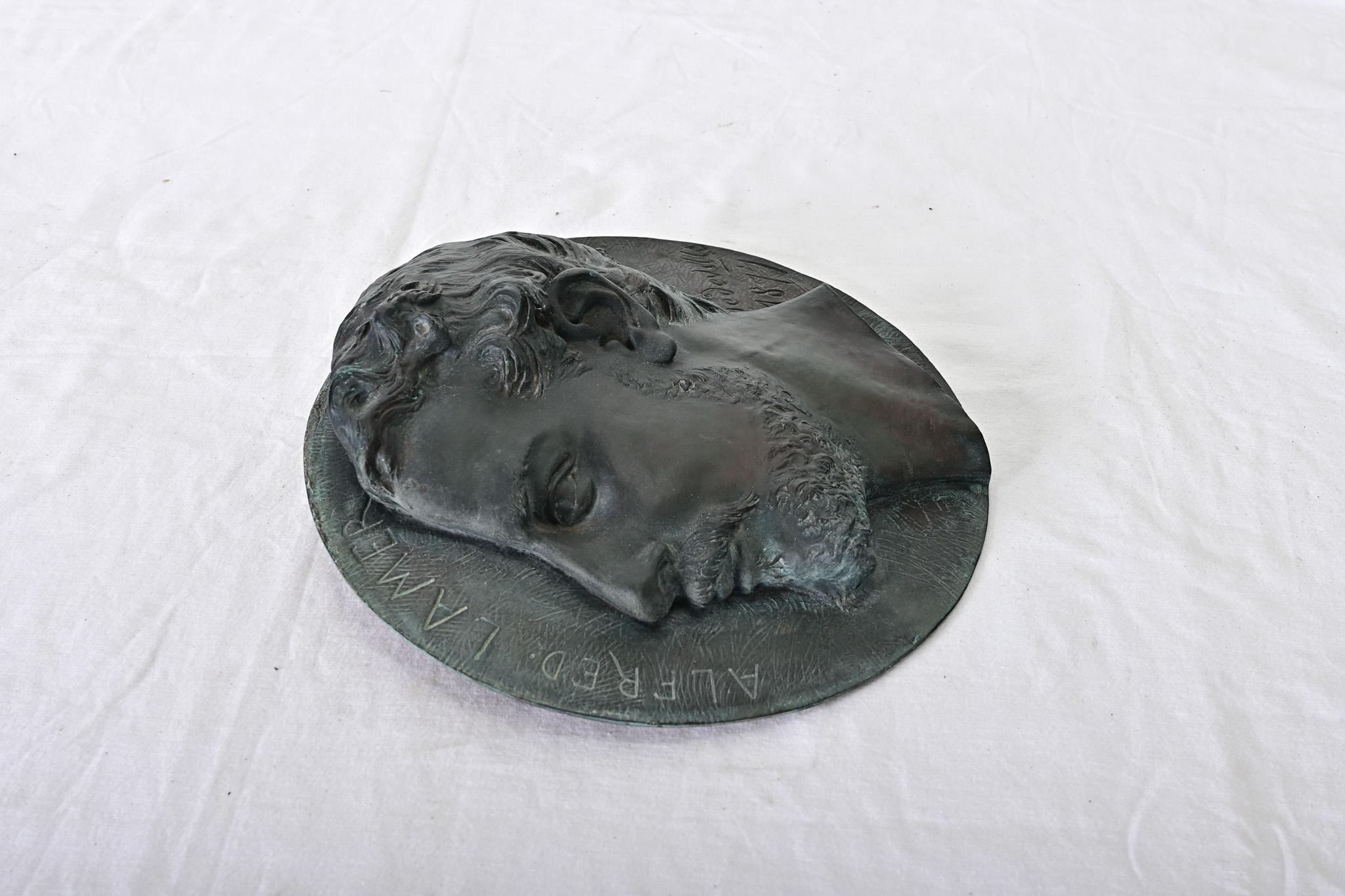French 19th Century Bronze Plaque by Chédeville For Sale 3