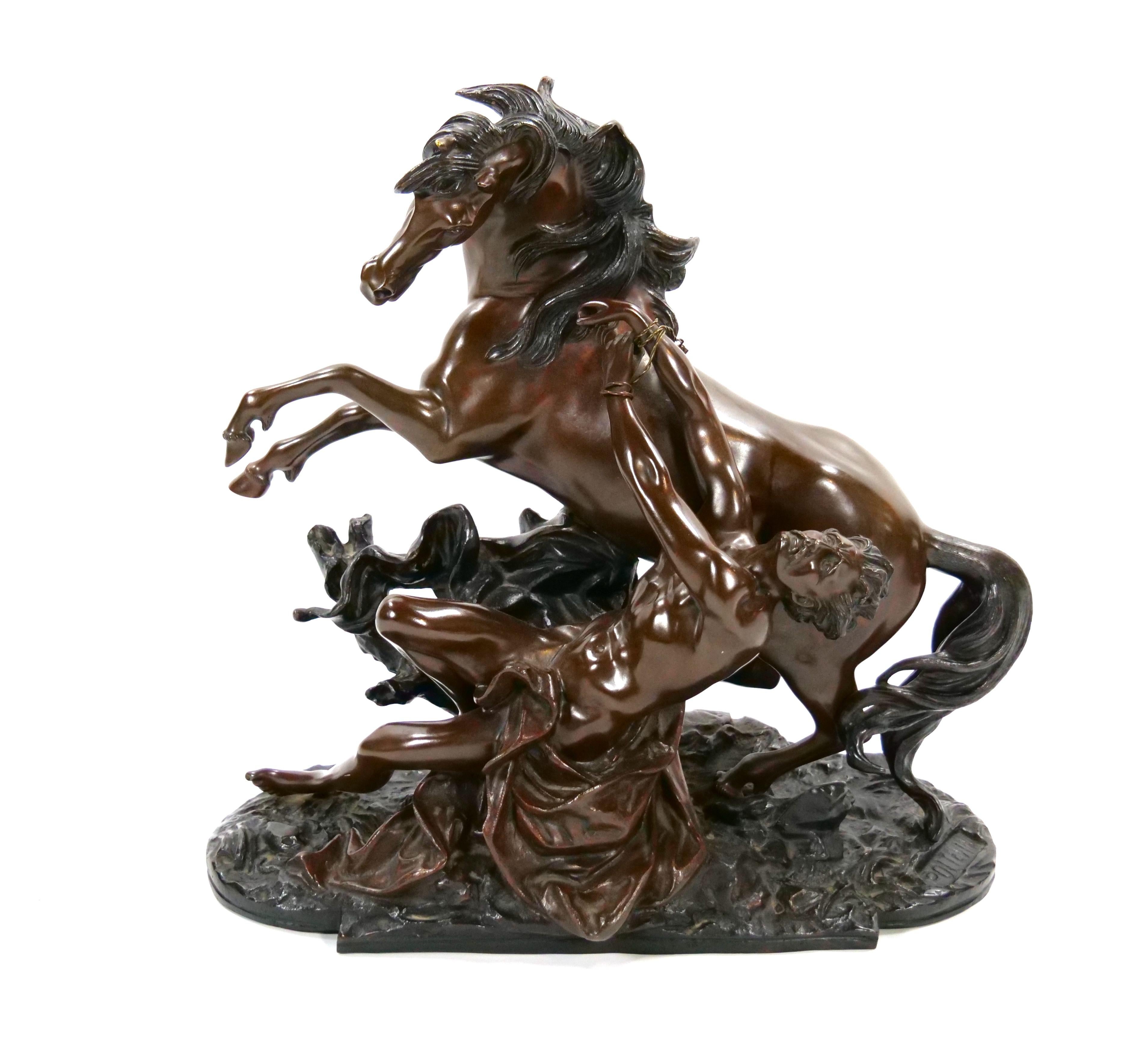 Sculpture en bronze d'Hippolyte d'après Philippe Poitevin 1831 en vente 7