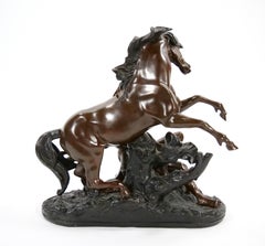 French 19th Century Bronze Sculpture of Hippolytus After Philippe Poitevin 1831