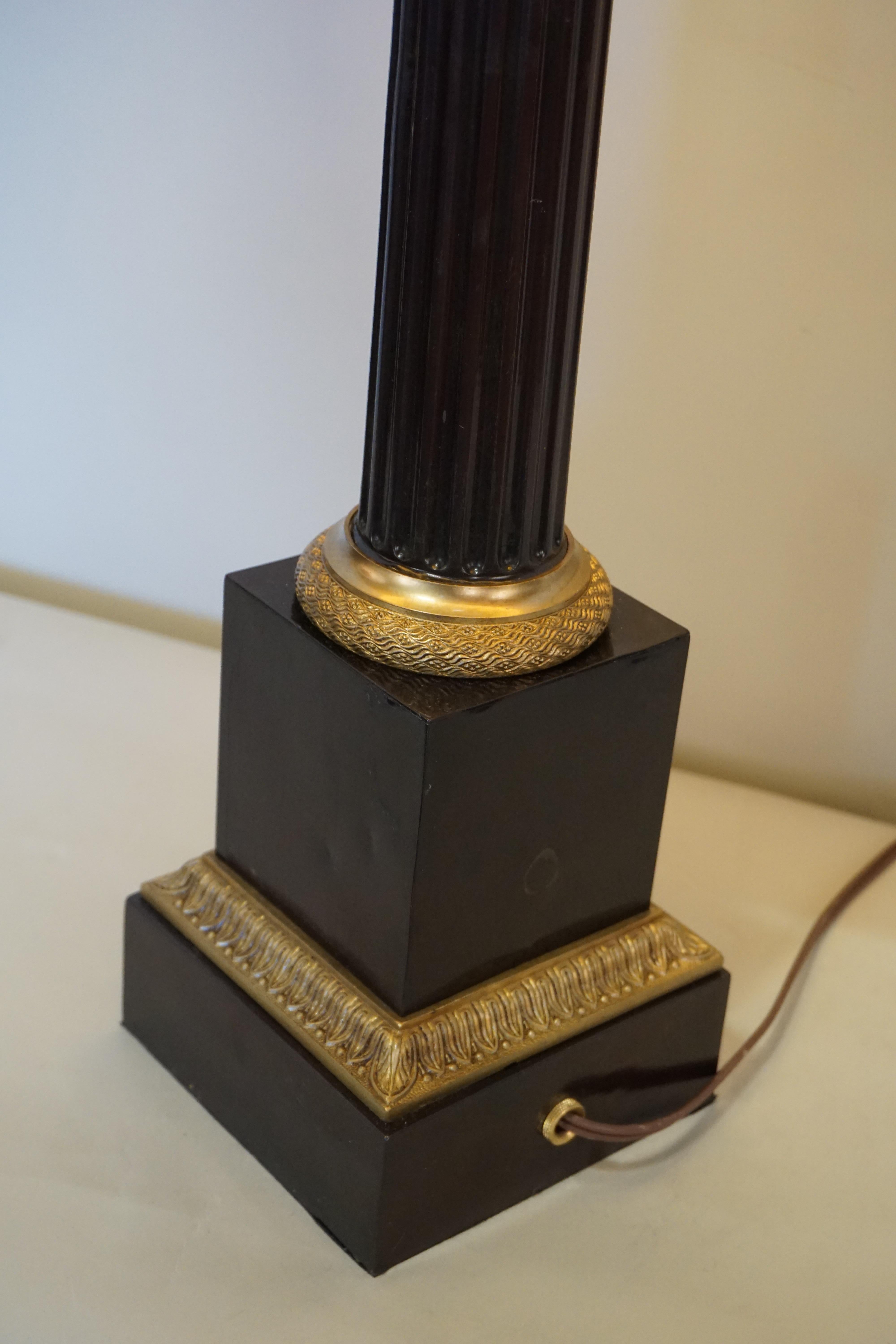 French, 19th Century Bronze Table Lamp 2