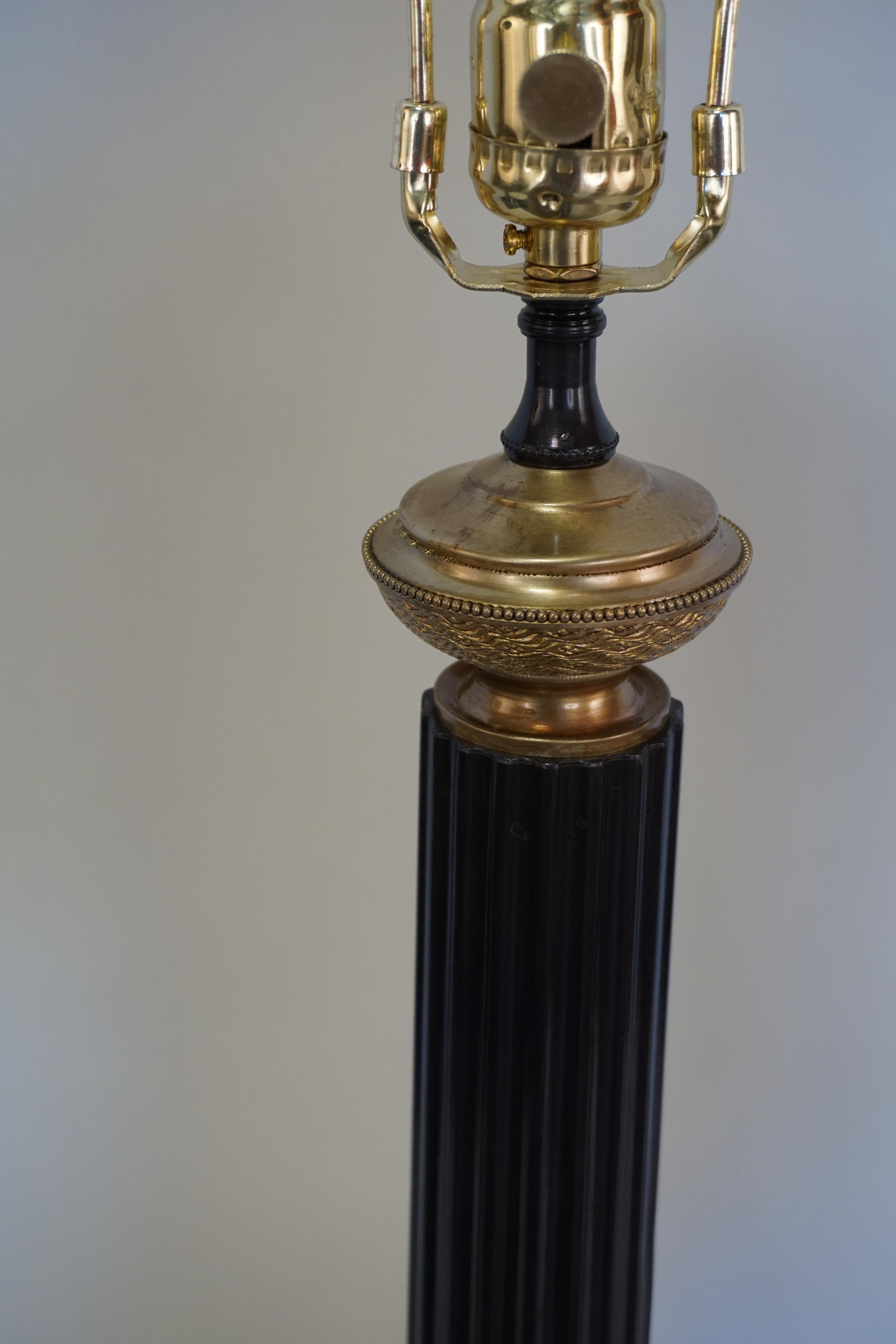 French, 19th Century Bronze Table Lamp 4