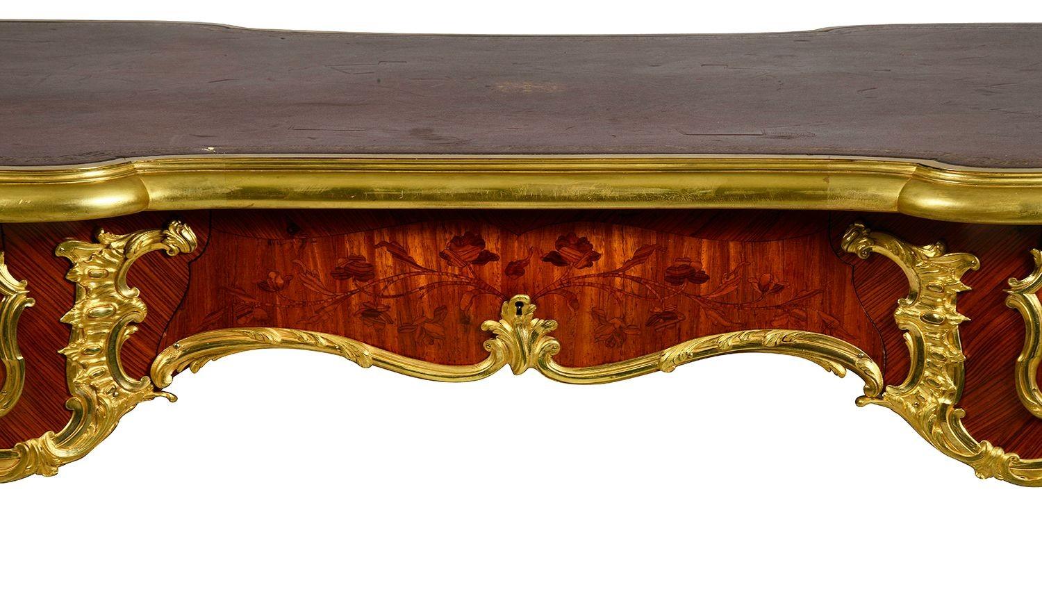 XIX secolo French 19th Century Bureau Plat, by Zweiner in vendita