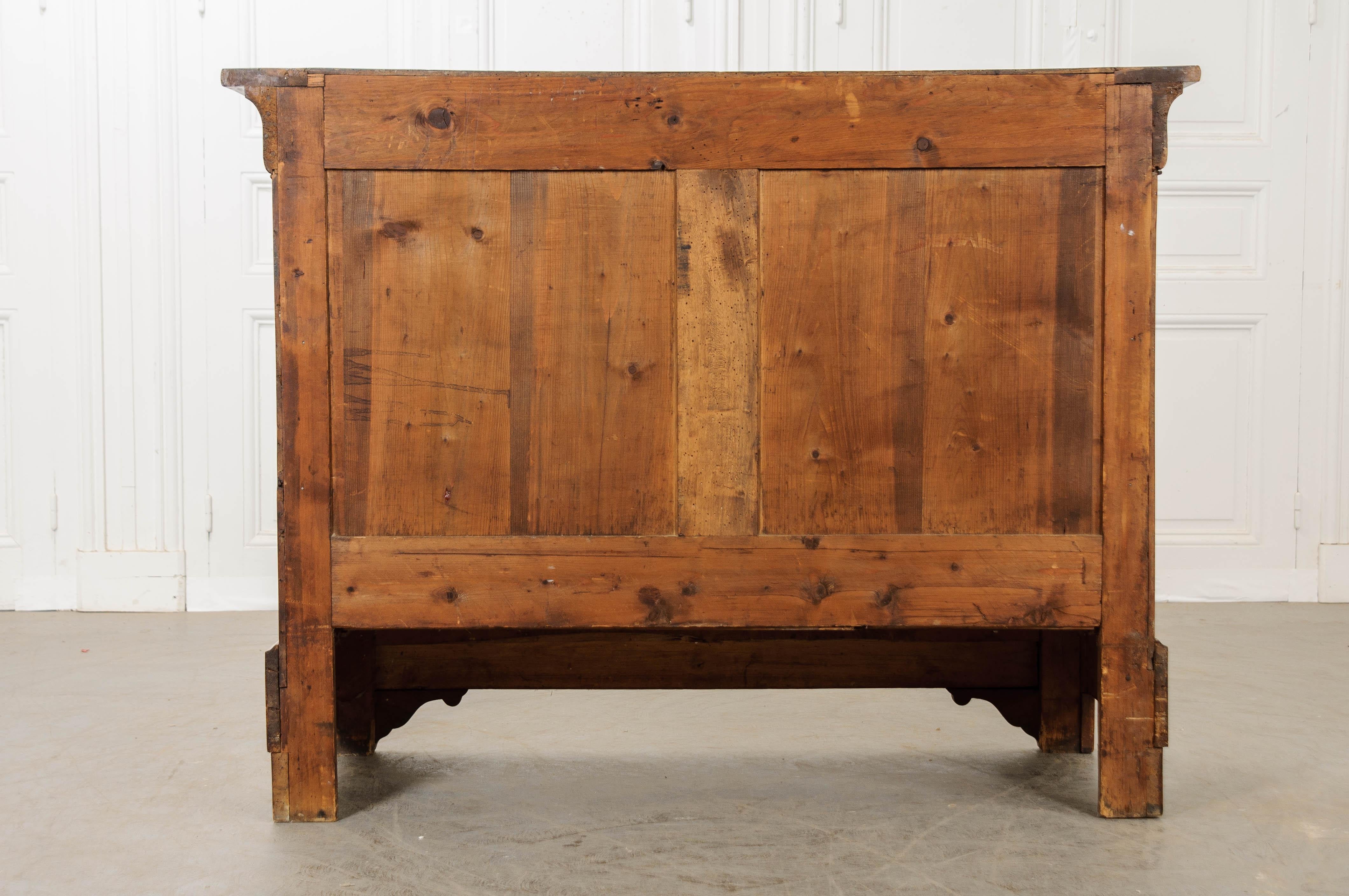 French 19th Century Burl Walnut Louis Philippe Commode 7