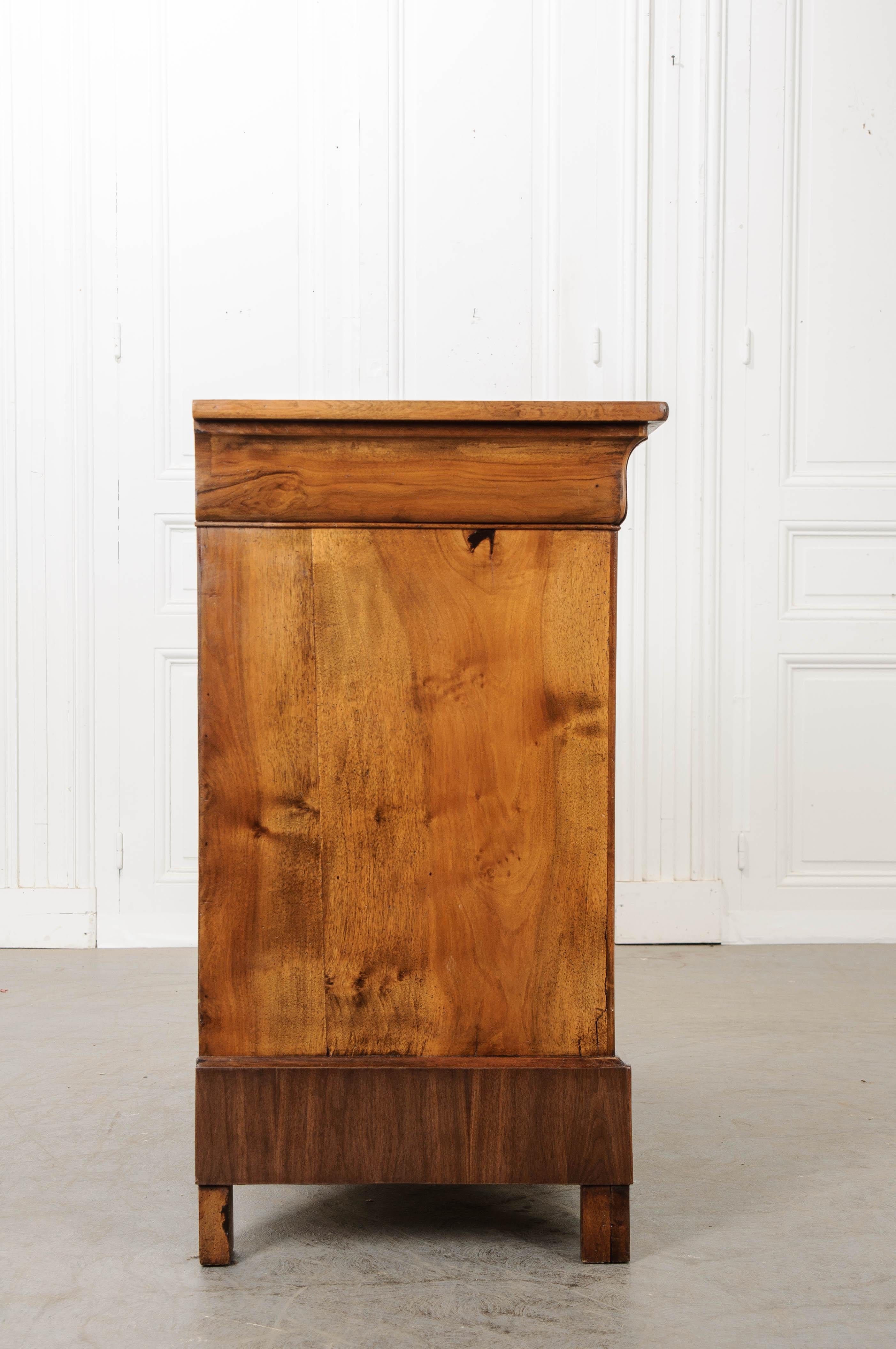 French 19th Century Burl Walnut Louis Philippe Commode 3