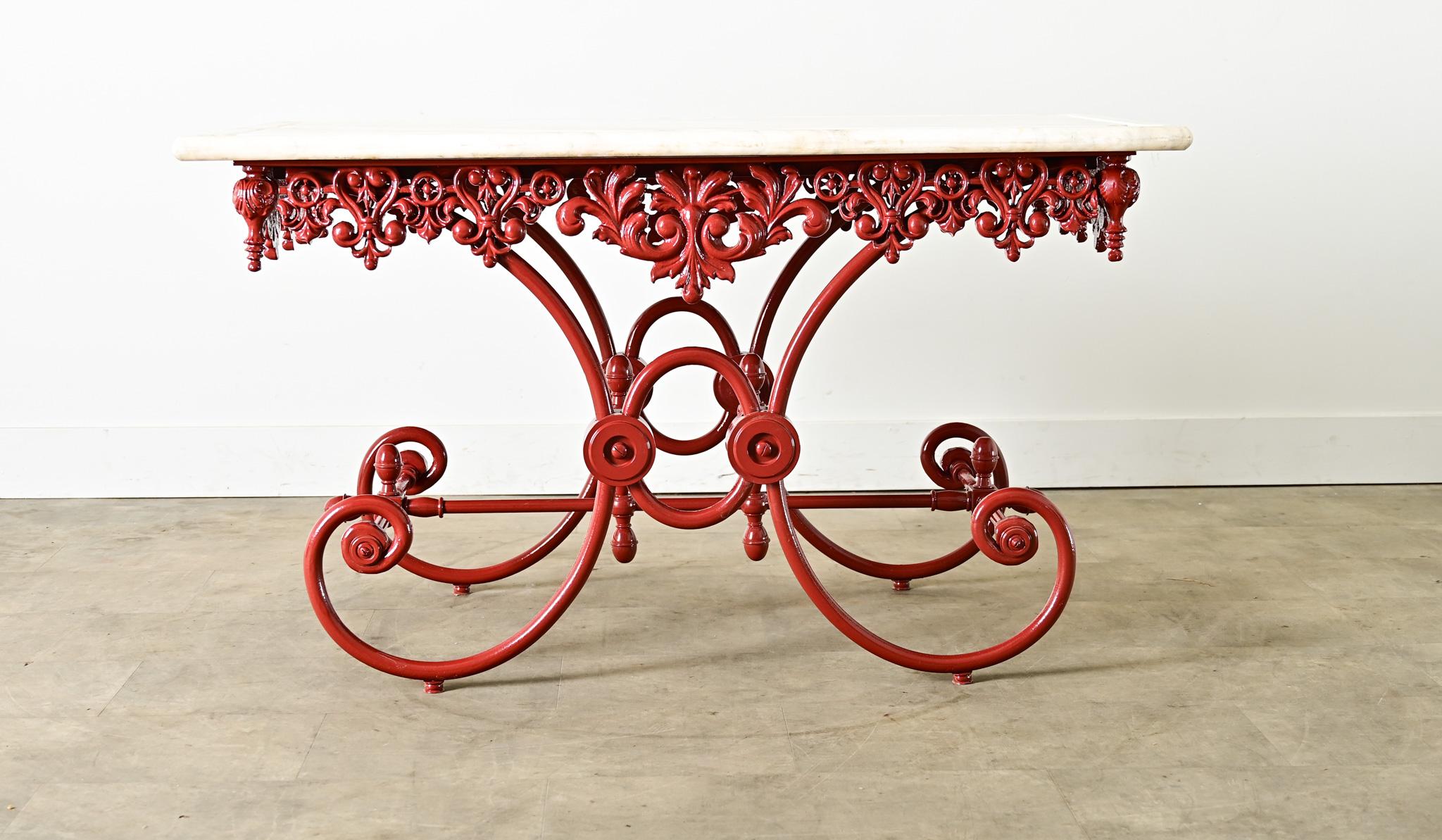 Table de présentation de boucherie française du 19ème siècle en vente 7