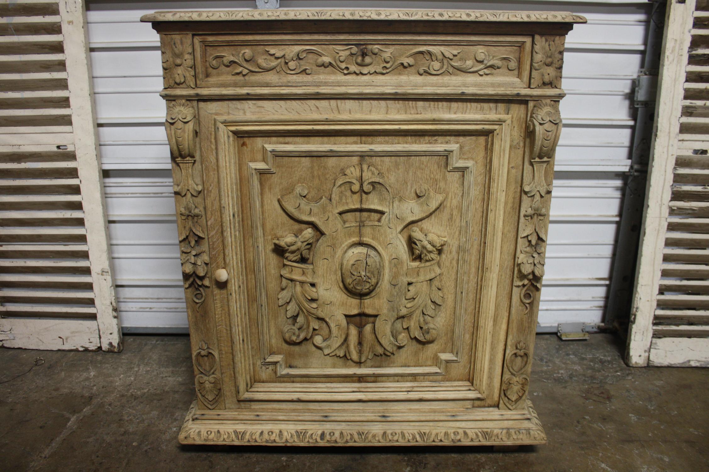 Renaissance French 19th Century Cabinet Confiturier For Sale