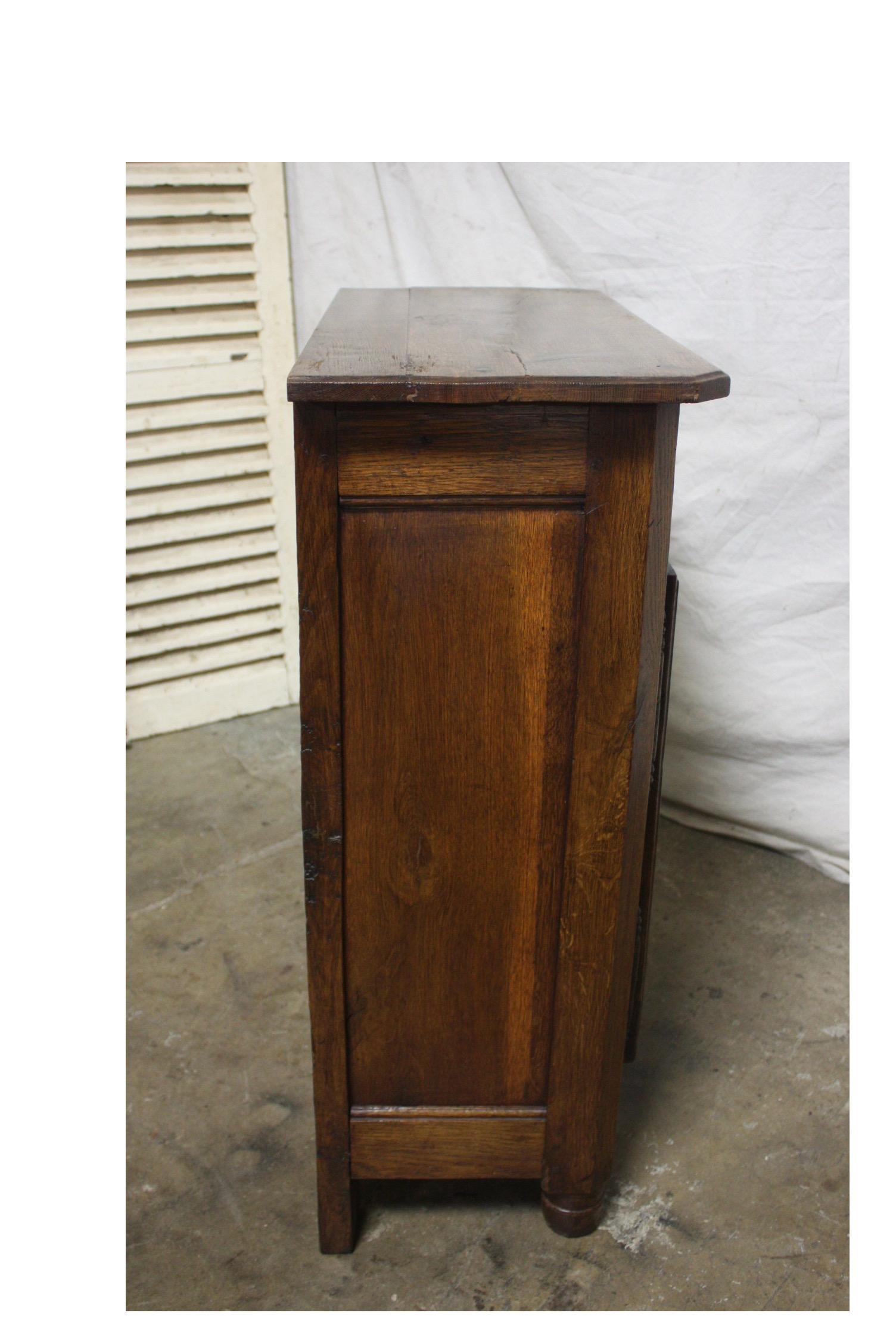 Oak French 19th Century Cabinet Confiturier