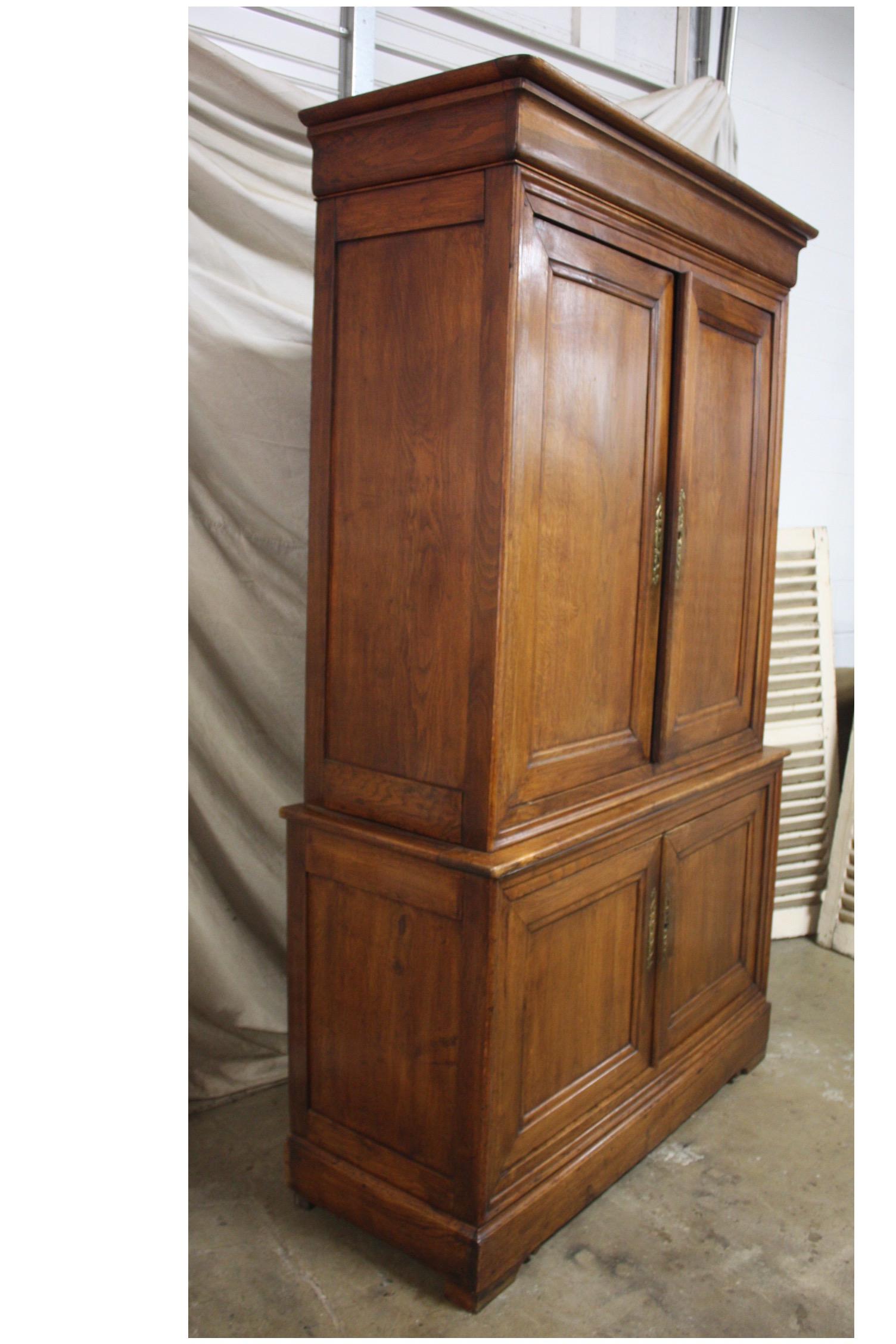 Oak French 19th Century Cabinet 