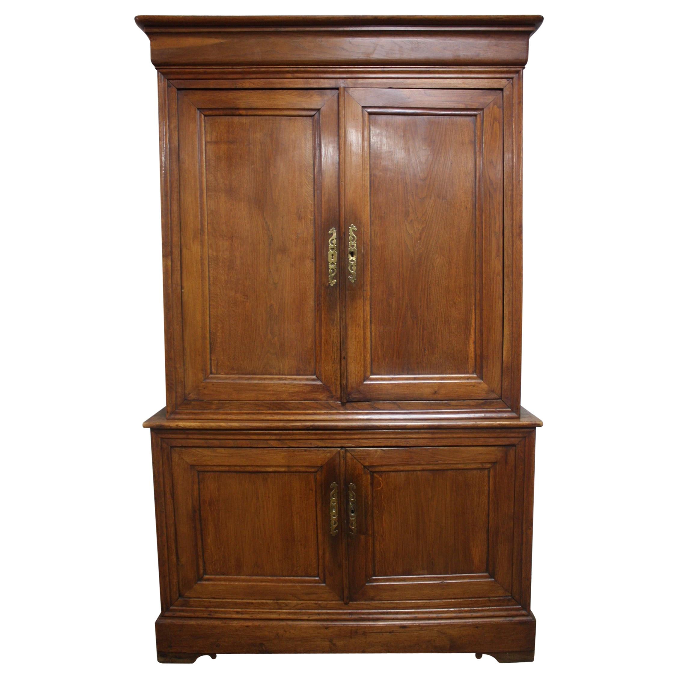 French 19th Century Cabinet "Deux-Corps"