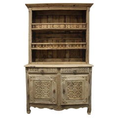 French 19th Century Cabinet Hutch