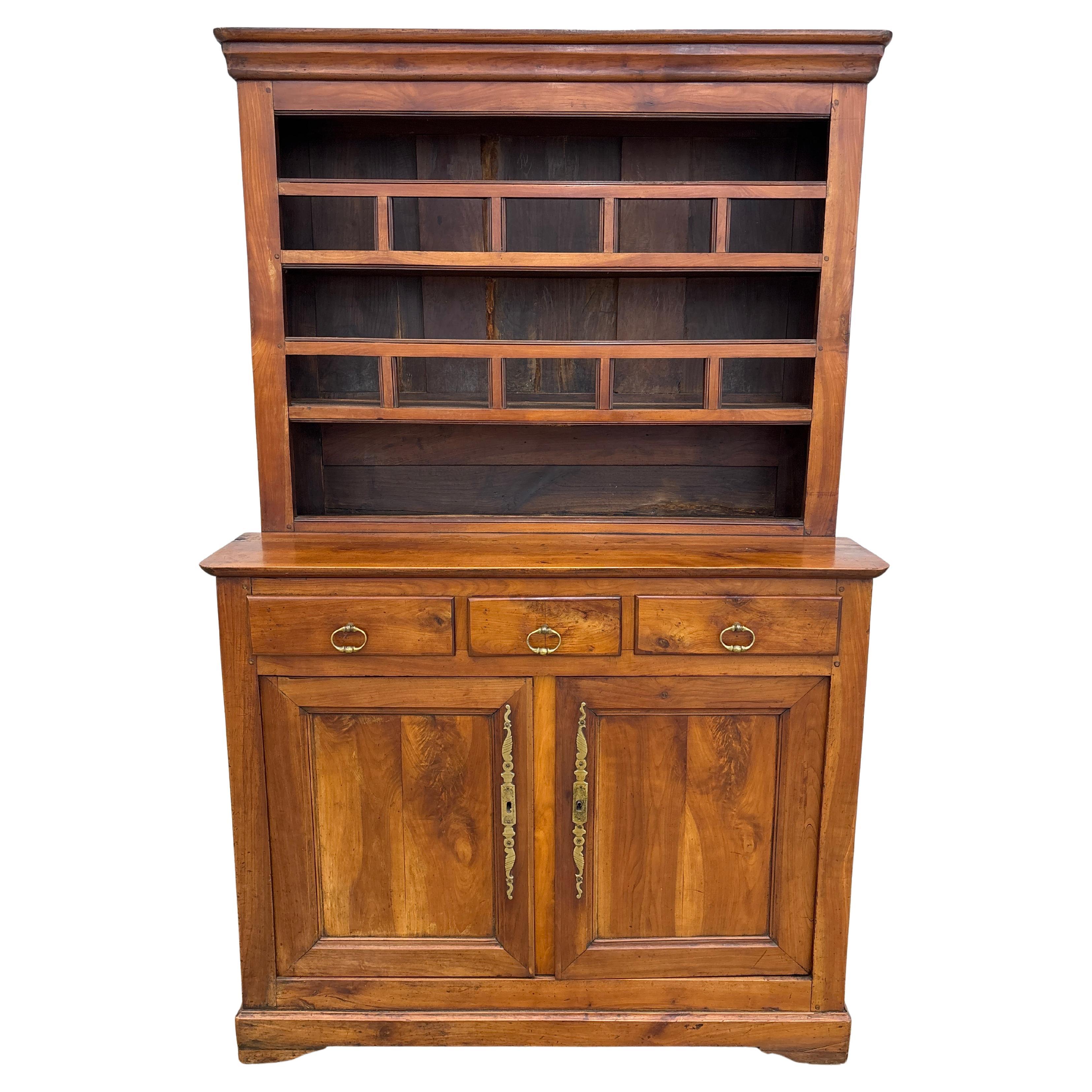 French 19th Century Cabinet Hutch For Sale