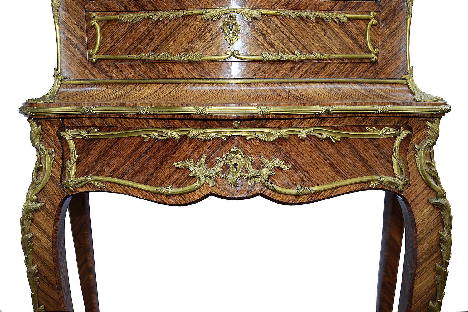 Veneer French 19th Century Cabinet on Stand after Zweiner For Sale