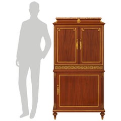 French 19th Century Cabinet Signed Deny, Paris