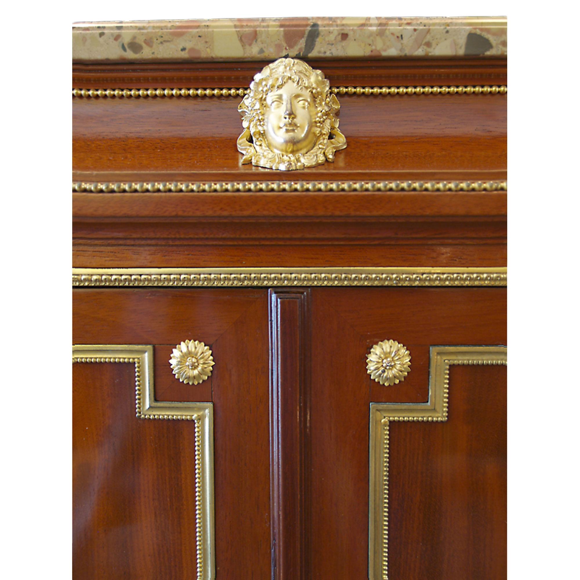 French 19th Century Cabinet Signed Deny, Paris In Good Condition For Sale In West Palm Beach, FL
