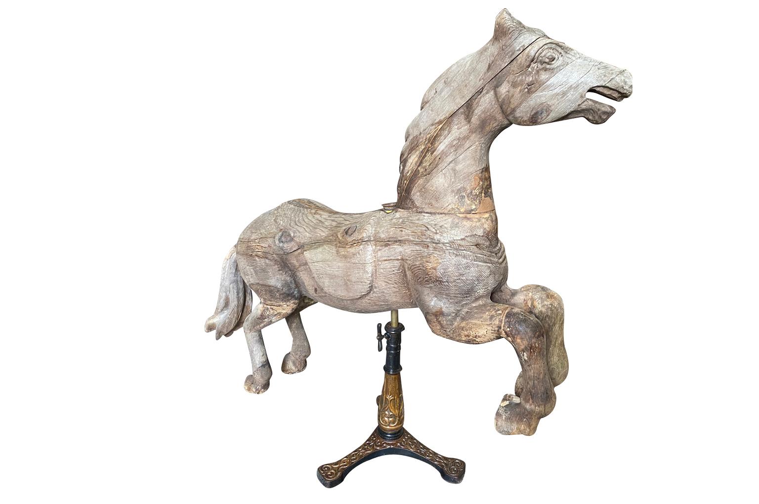French 19th Century Carousel Horse 1