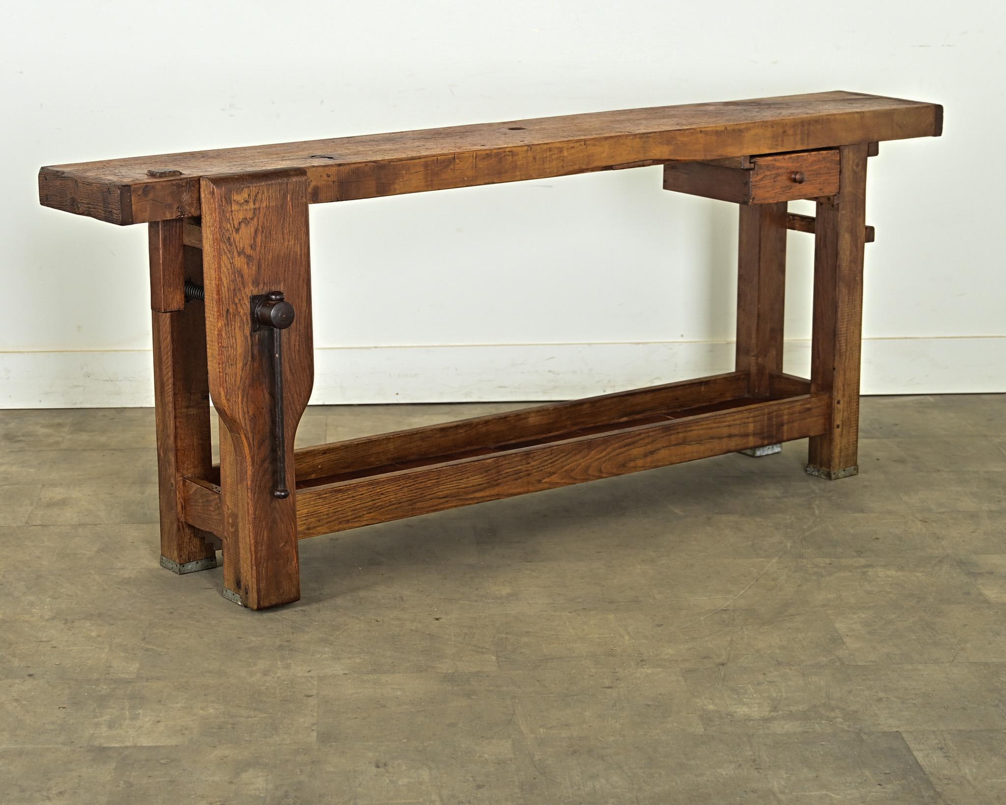 French 19th Century Carpenter’s Workbench 6