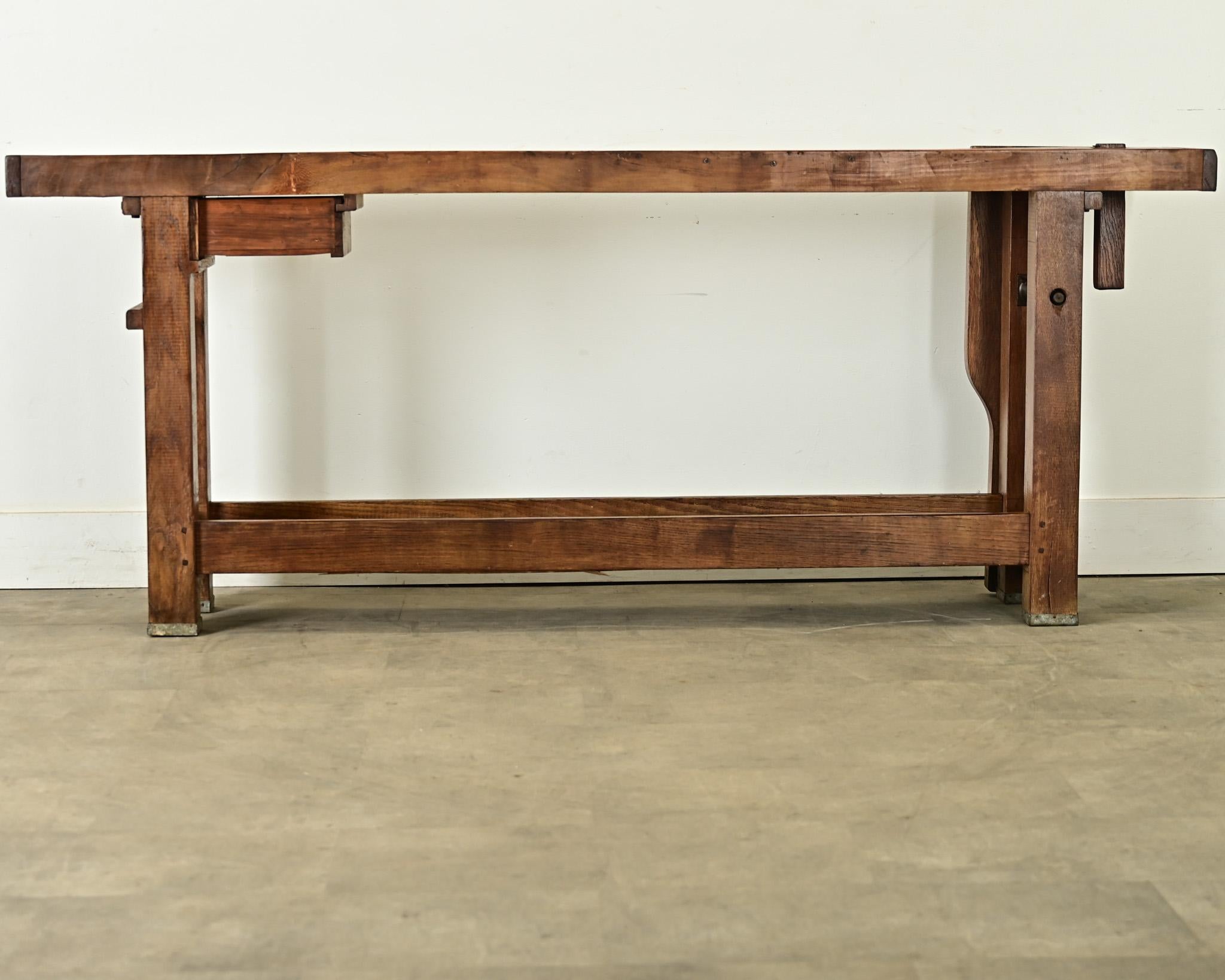 French 19th Century Carpenter’s Workbench 9
