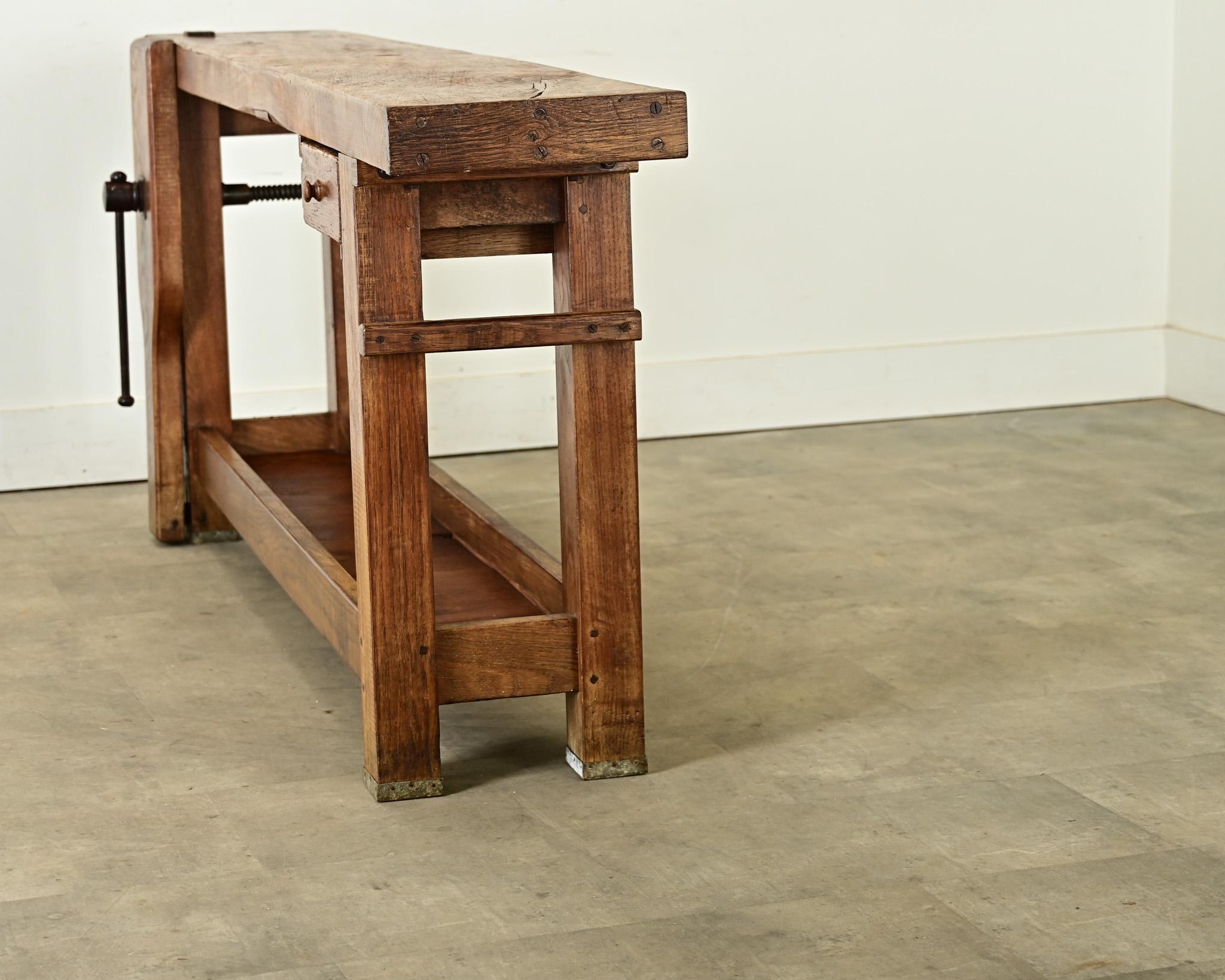 French 19th Century Carpenter’s Workbench 11
