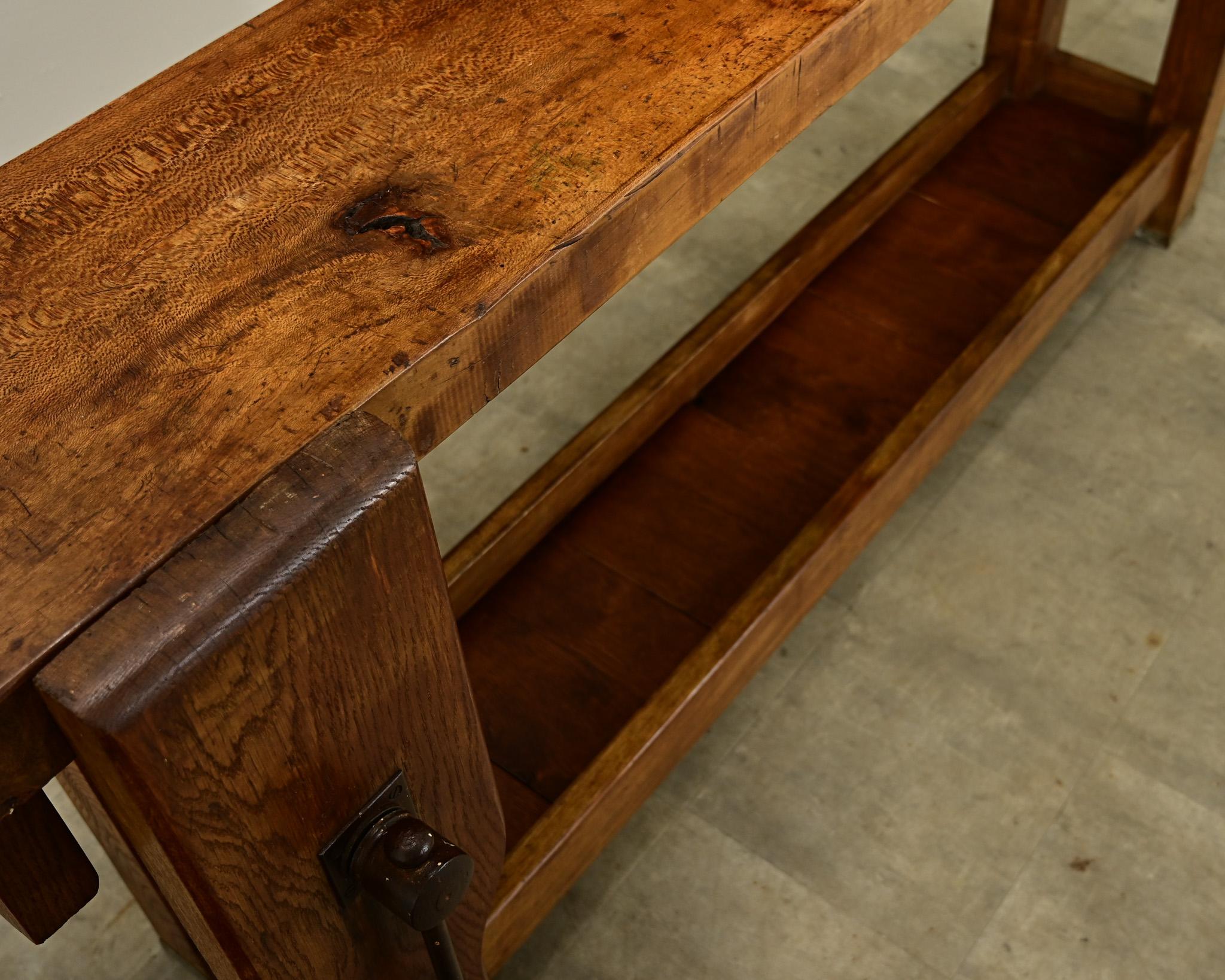 French 19th Century Carpenter’s Workbench 2