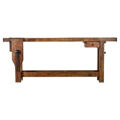 Antique French 19th Century Carpenter’s Workbench