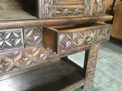 French 19th Century Carved Chestnut "Lit-Clos"