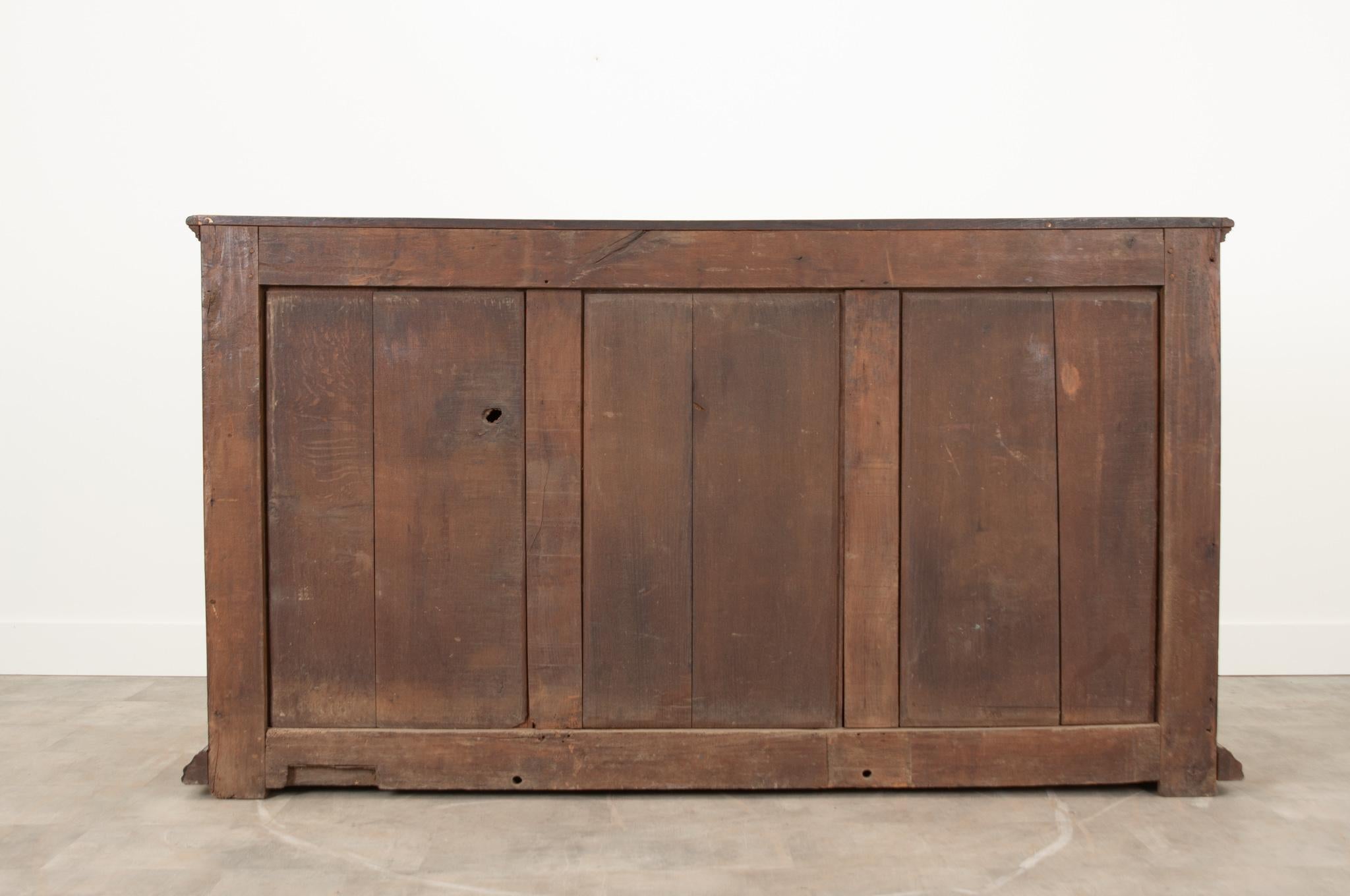 French 19th Century Carved Oak Enfilade 7