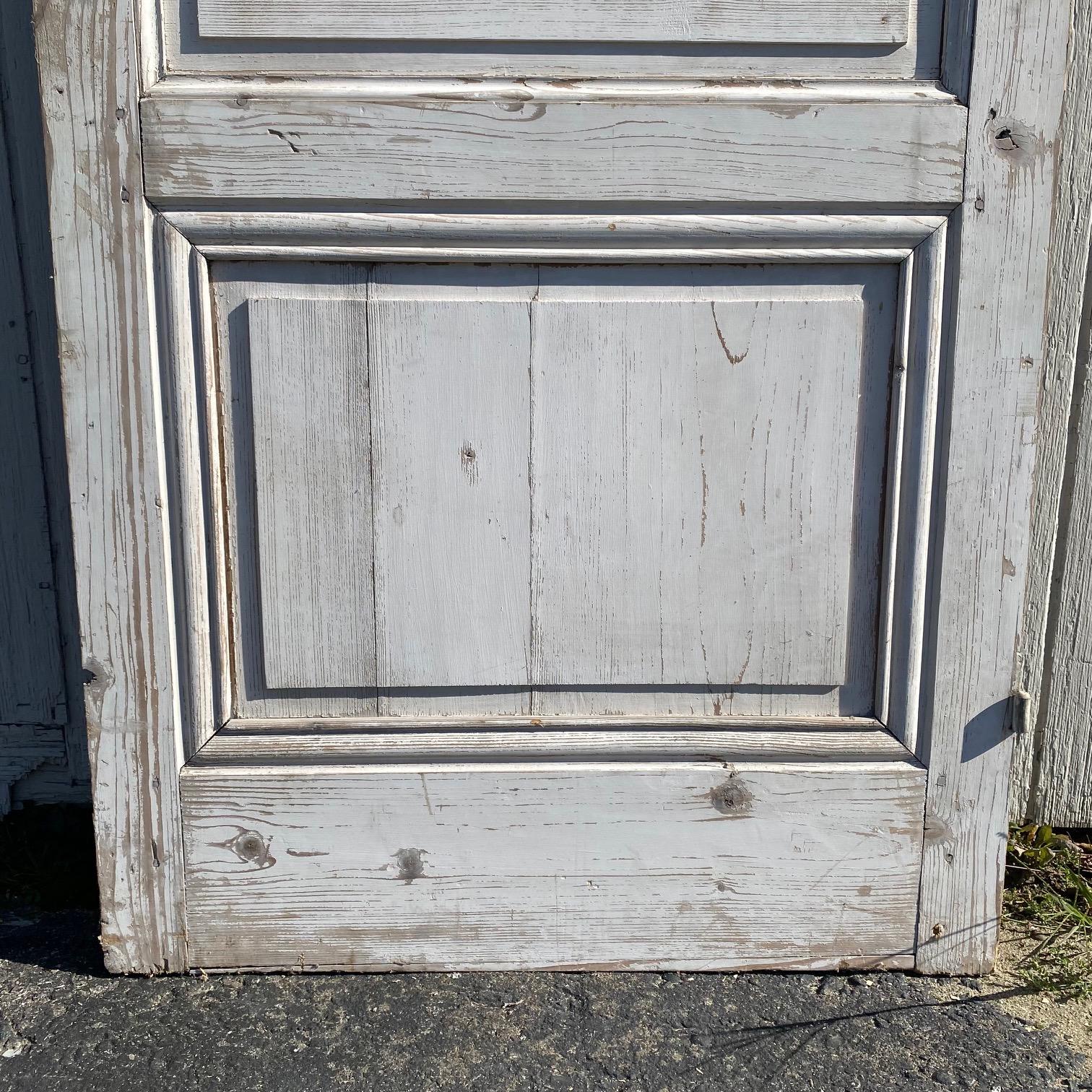 French 19th Century Carved Paneled Door For Sale 6