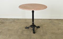 French 19th Century Cast Iron Garden Table