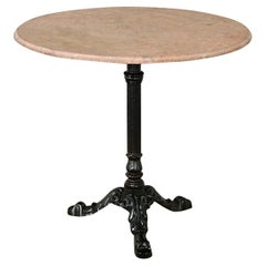 French 19th Century Cast Iron Garden Table