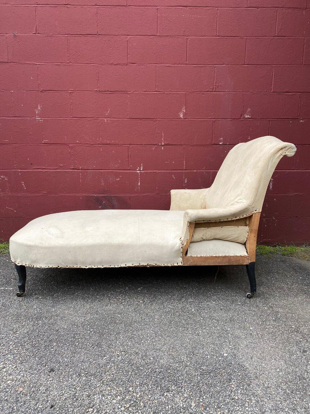 French 19th Century Chaise Longue 2