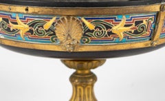French 19th Century Champlevé Barbedienne Compote