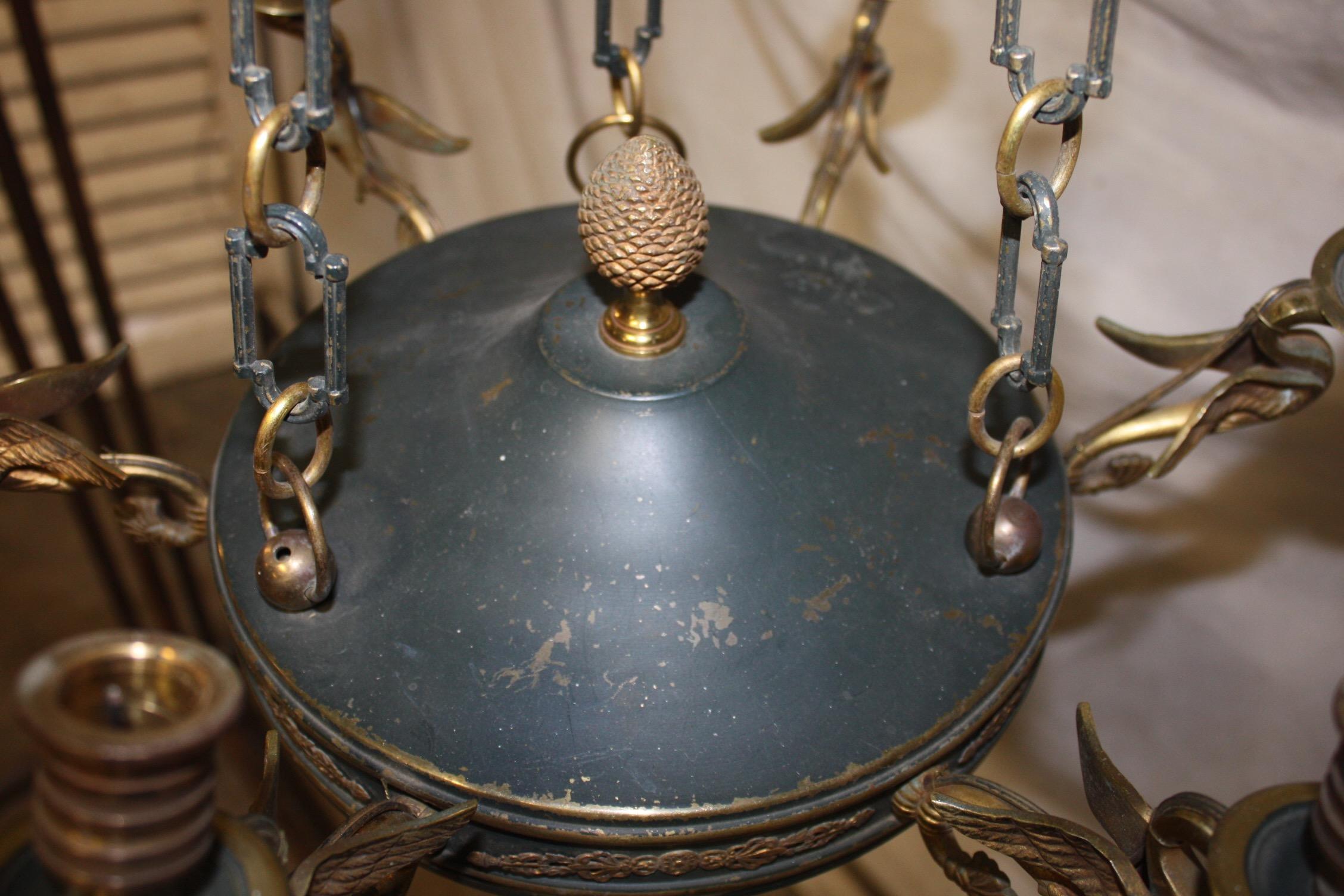 Restauration French 19th Century Chandelier For Sale
