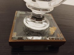 French 19th century Charles X st. Baccarat Crystal and Ormolu Urn