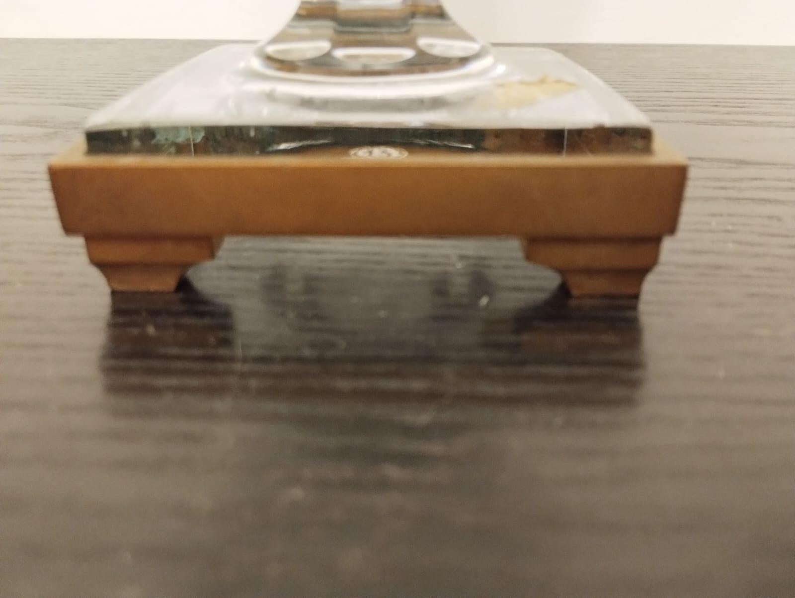 Francese Urna francese del XIX secolo Charles X st. in cristallo e ormolatura Baccarat in vendita