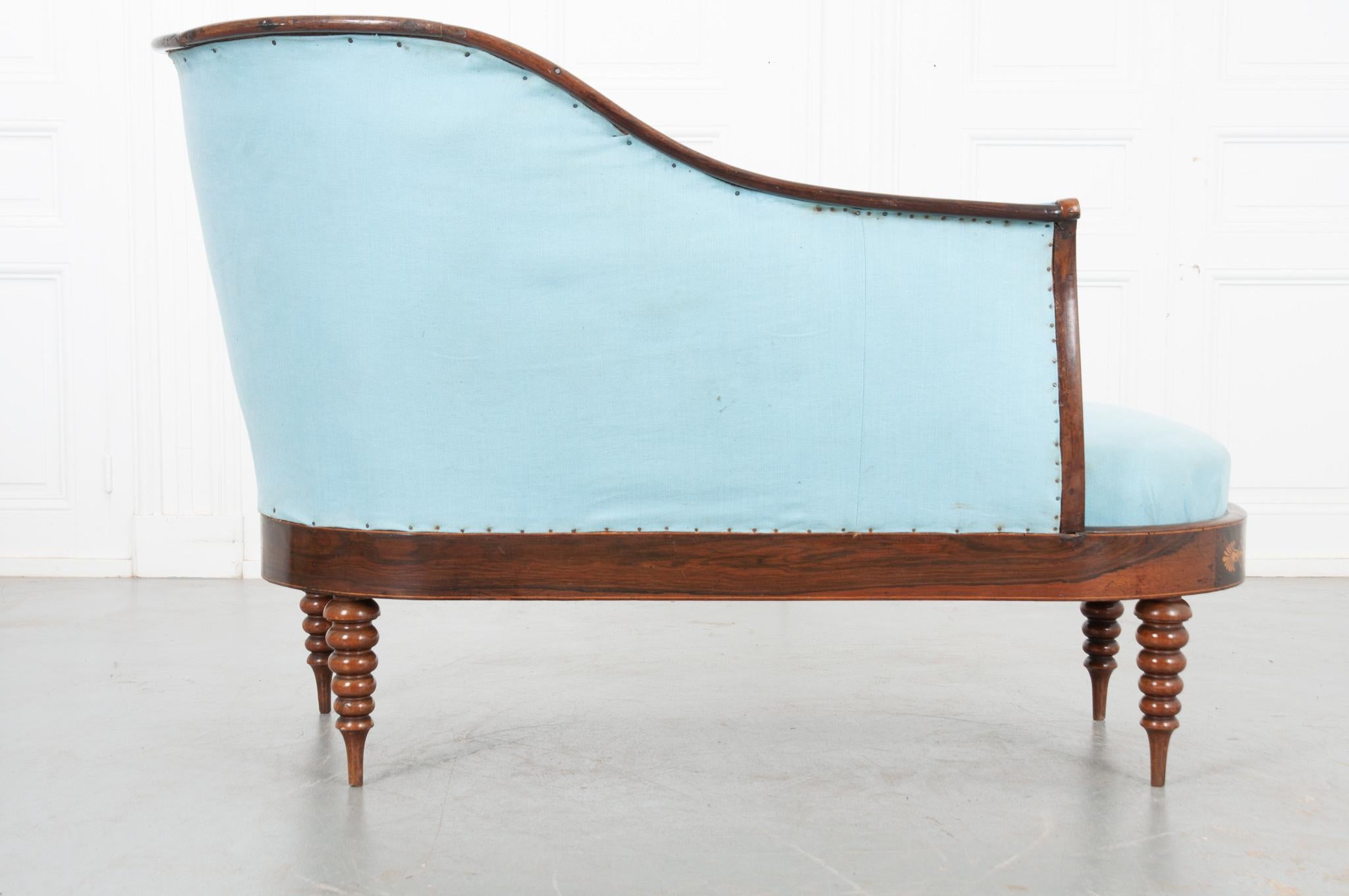 French 19th Century Charles X Style Settee 1