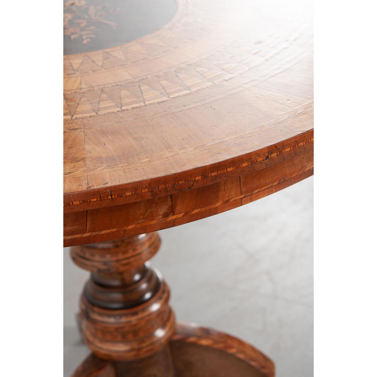 French 19th Century Charles X-Style Table 1