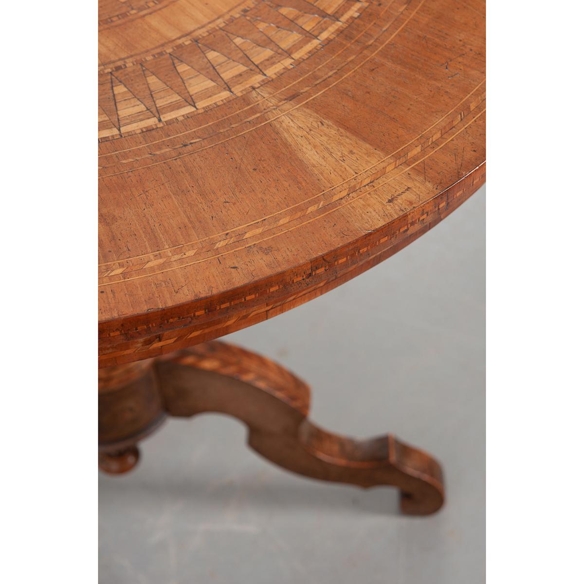 French 19th Century Charles X-Style Table 2
