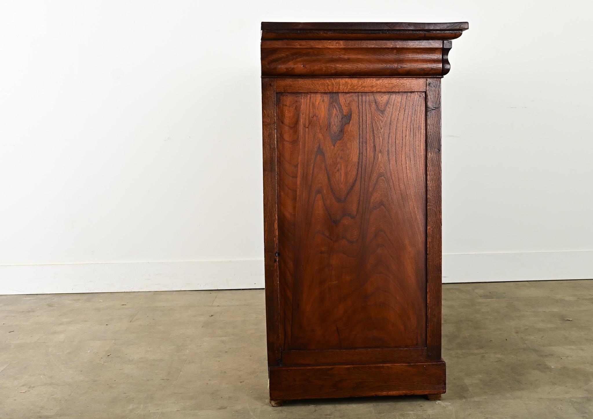 Enfilade francese del XIX secolo in castagno e Oak in vendita 1