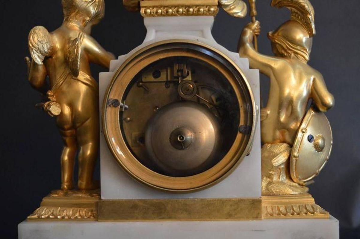 French 19th Century Clockset For Sale 3