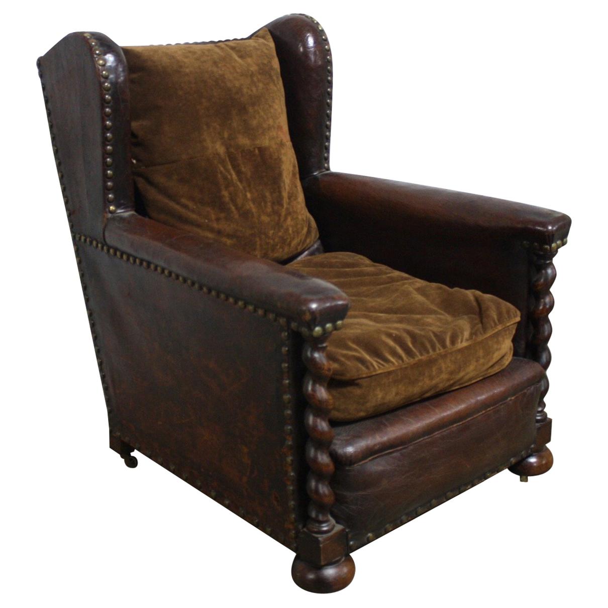 French 19th Century Club Chair