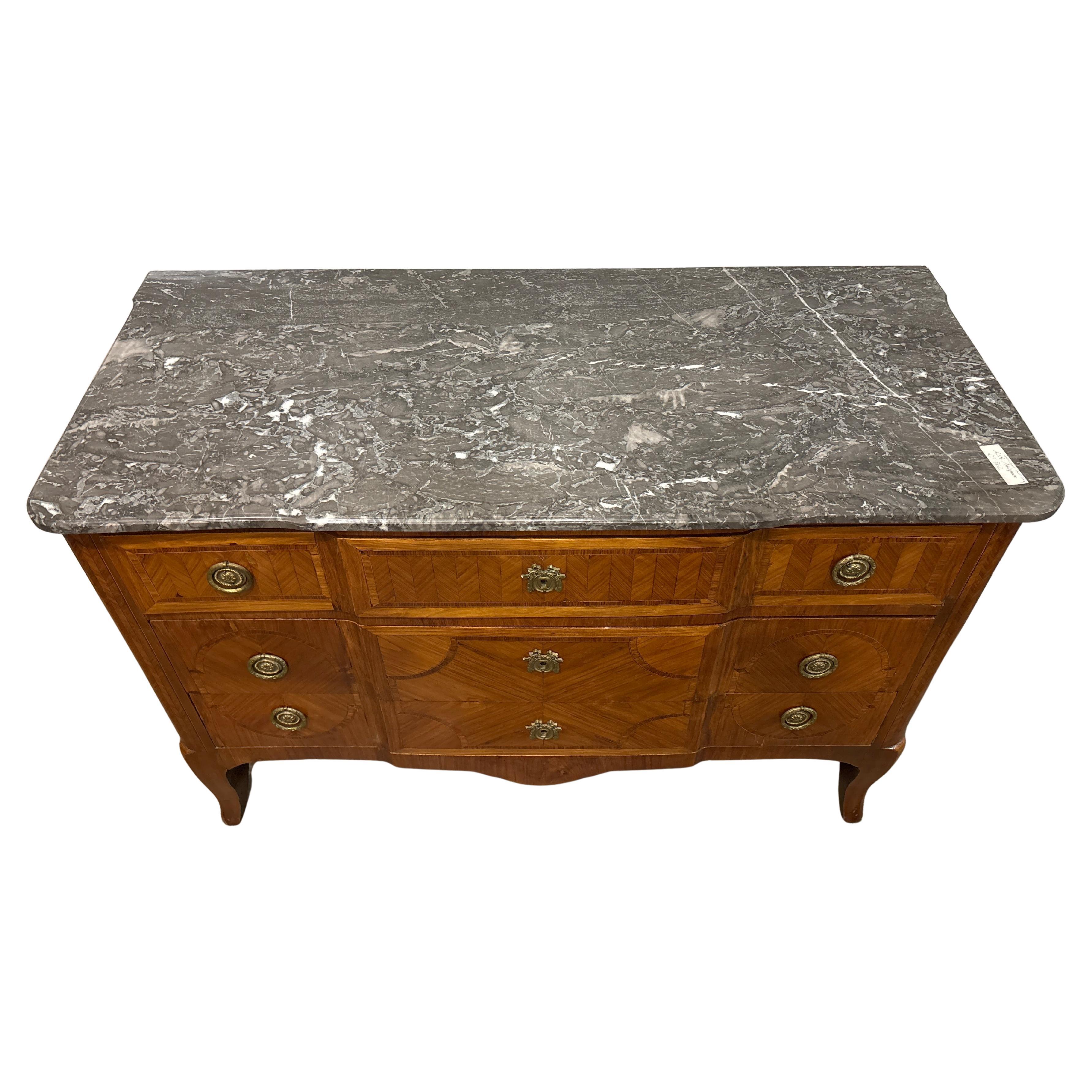 Marqueterie Commode francese del XIX secolo